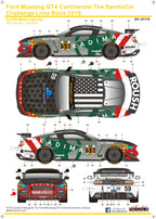 Ford Mustang GT4 Continental Tire SportsCar Challenge Lime Rock 2018