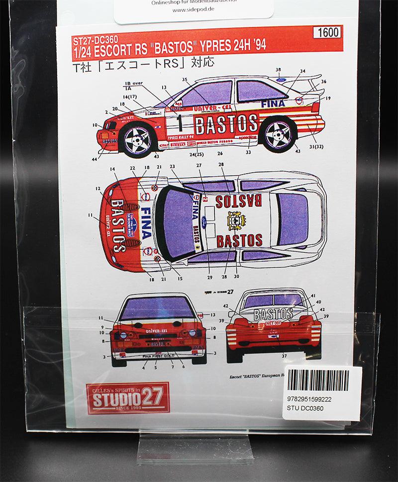 Ford Escort RS Cosworth Bastos1:24