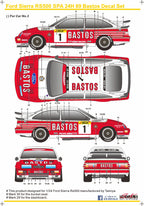 Ford Sierra RS500 Spa 24H 1989 Bastos Racing Team