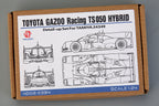 Toyota Gazoo Racing TS050 Hybrid Detail-UP Set For Tamiya