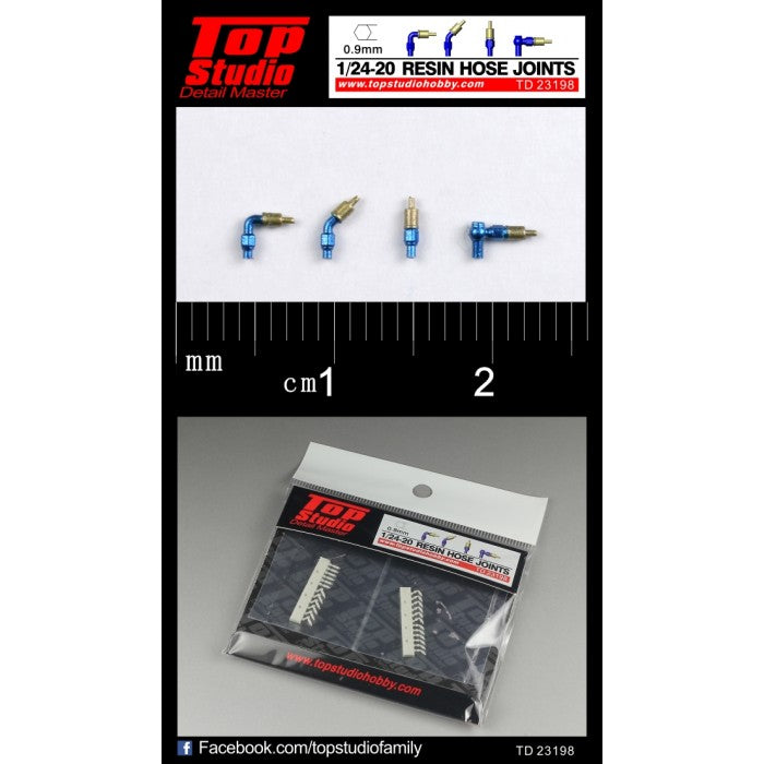 1/24-20 (0.9mm) resin hose joints
