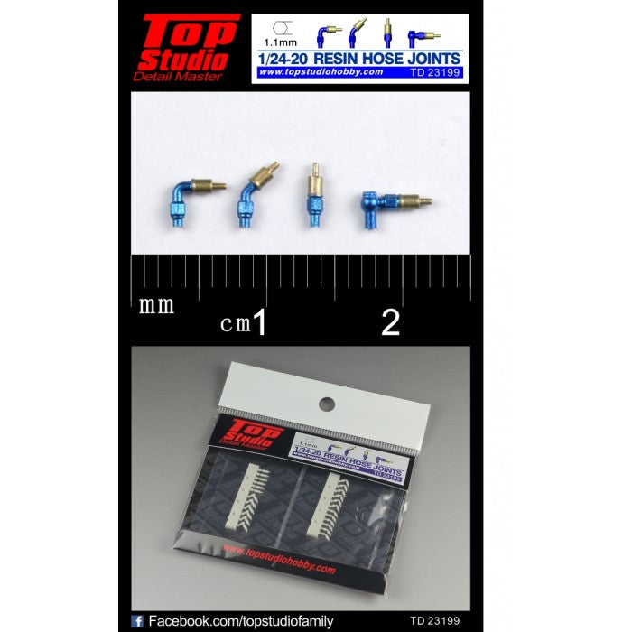 1/24-20 (1.1mm) resin hose joints