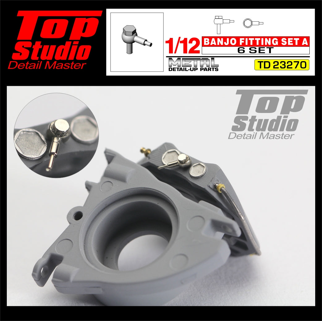 1/12 Banjo Fitting Set A