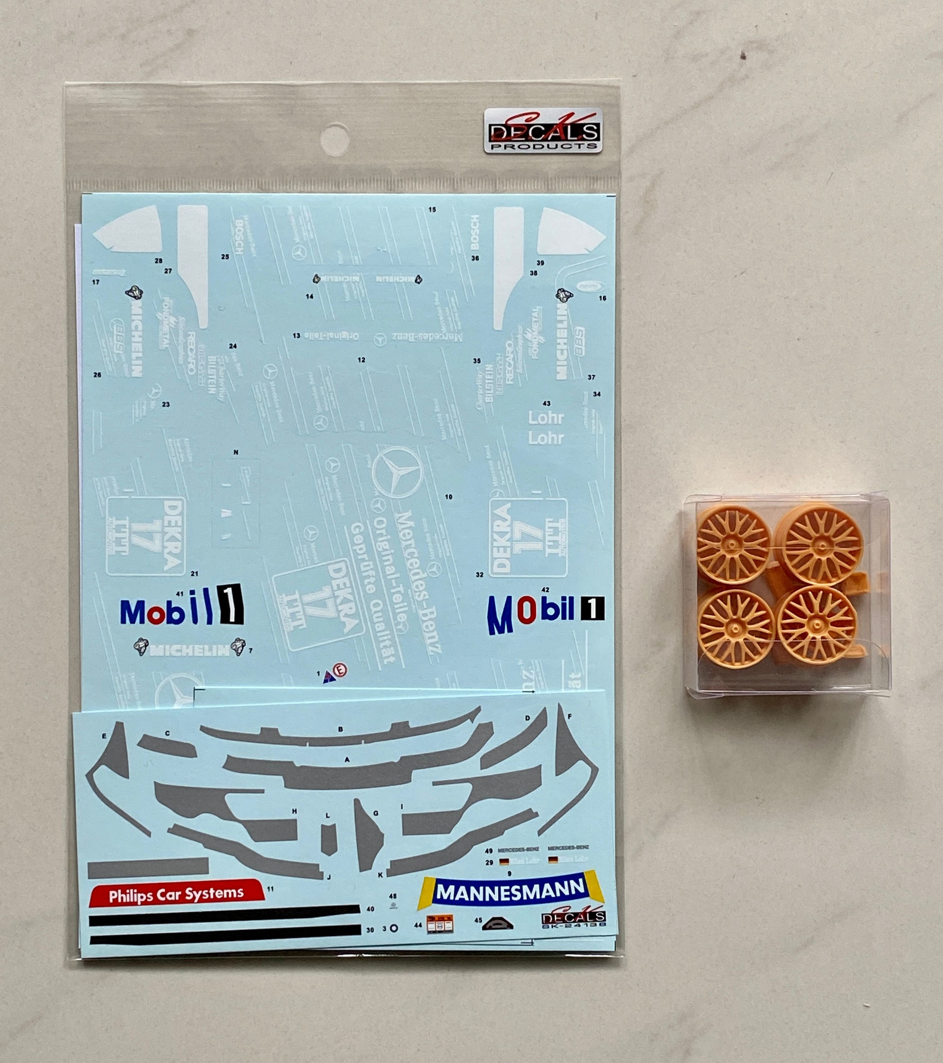 AMG Mercedes C-Class DTM 1995 Zakspeed Transkit für Tamiya