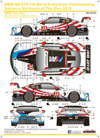 BMW M8 GTE WeatherTech SportsCar Championship Watkins Glen 2018