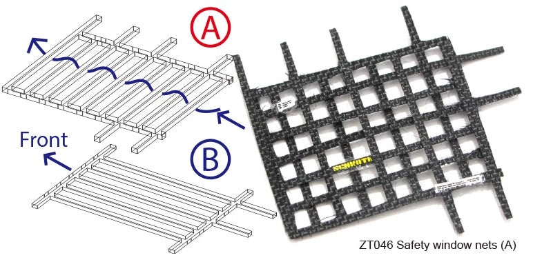 Safety window nets (A) 1/24