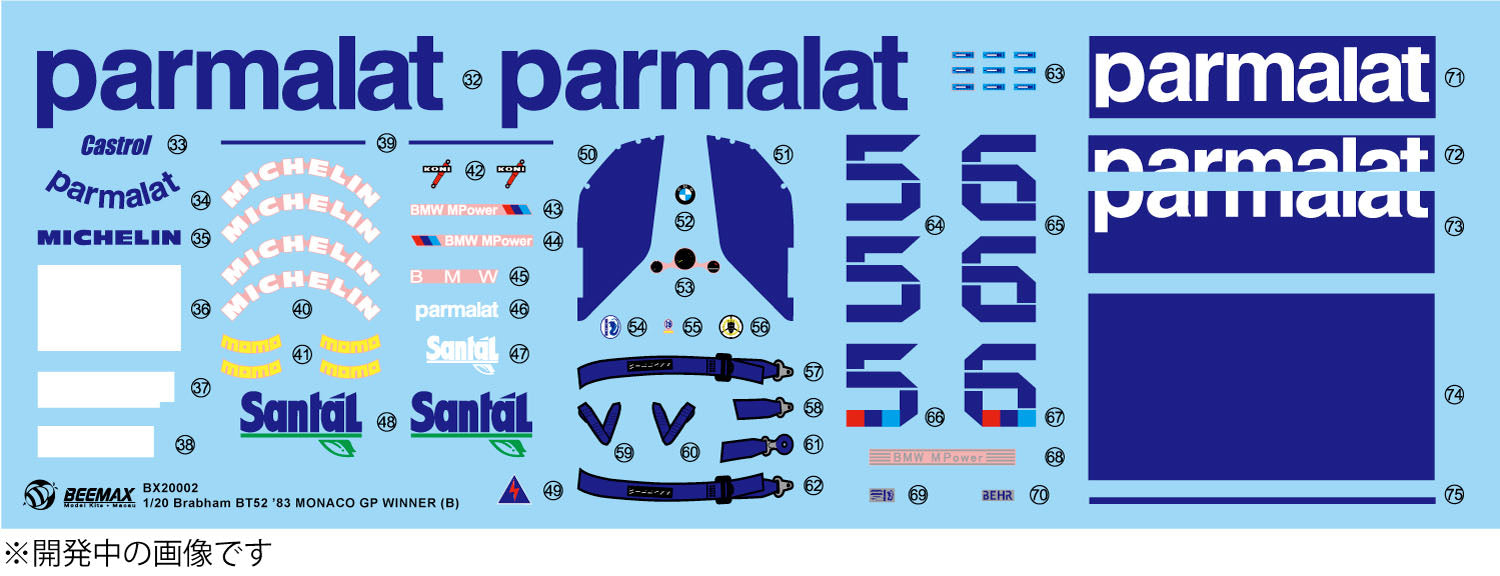 Brabham BT52 ´83 Manaco GP 1:20