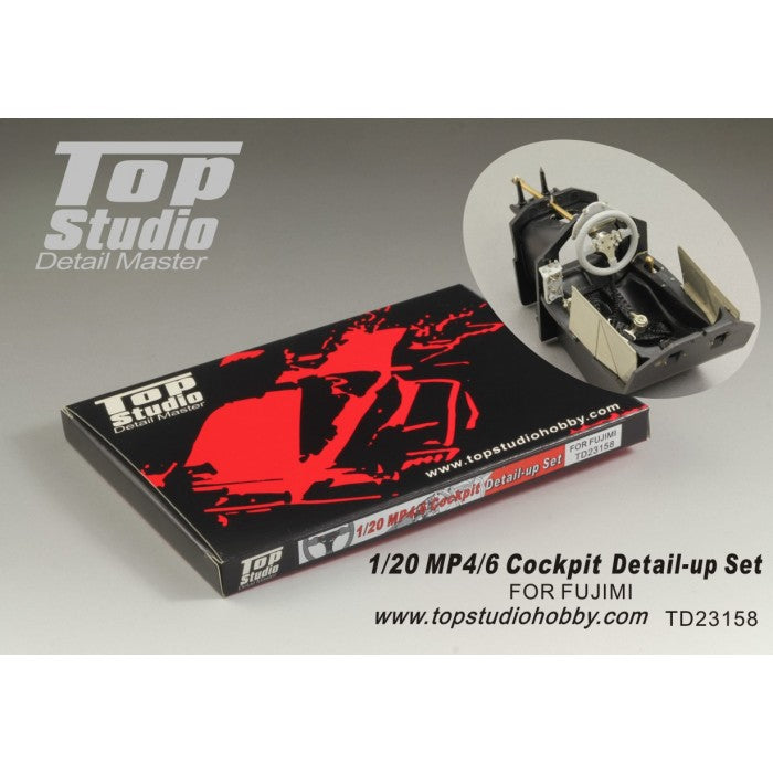 McLaren MP4/6 Cockpit Detail up set 1/20 für Fujimi