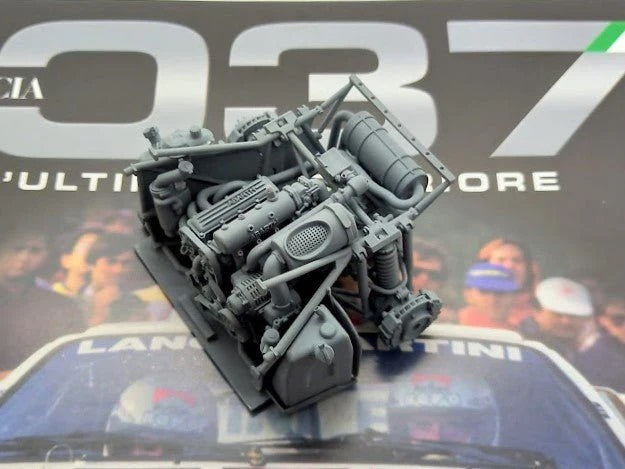 Engine Transkit für Lancia RALLY 037 EVO 2 HASEGAWA 3D Print 1:24