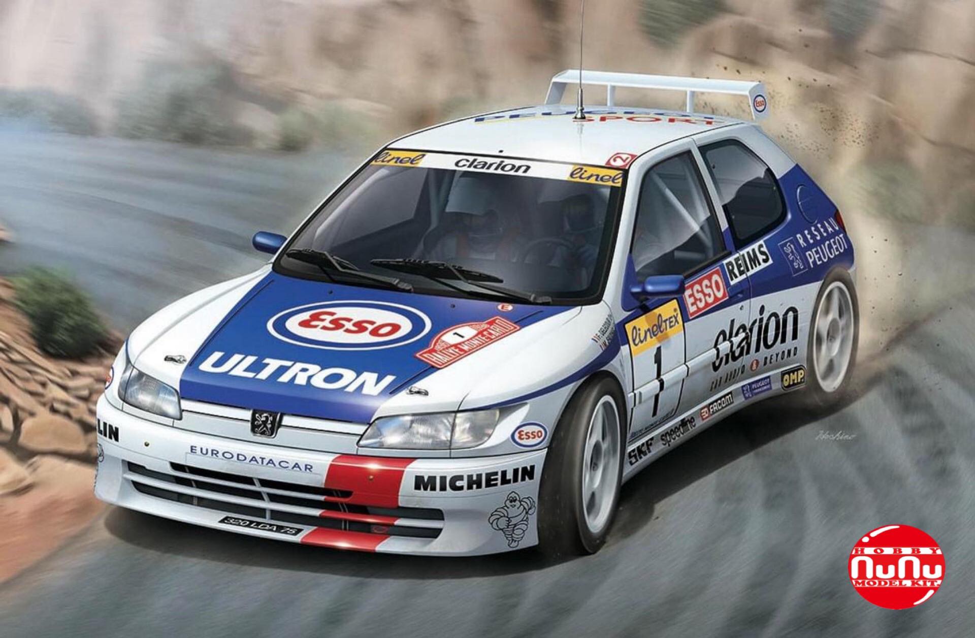 Peugeot 306 MAXI ´96 Monte Carlo 1:24