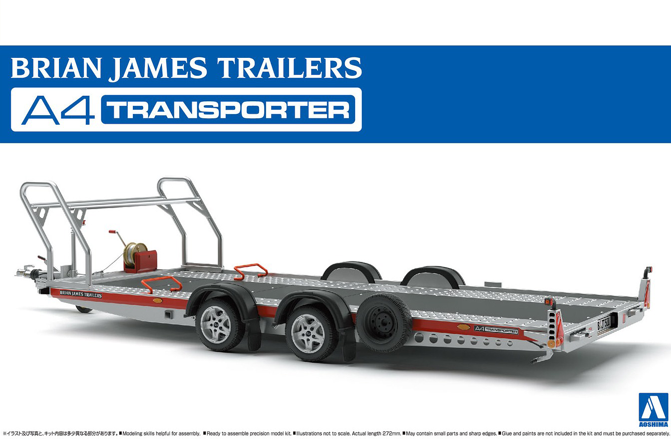 Brian James Trailer A4 Transporter 1:24