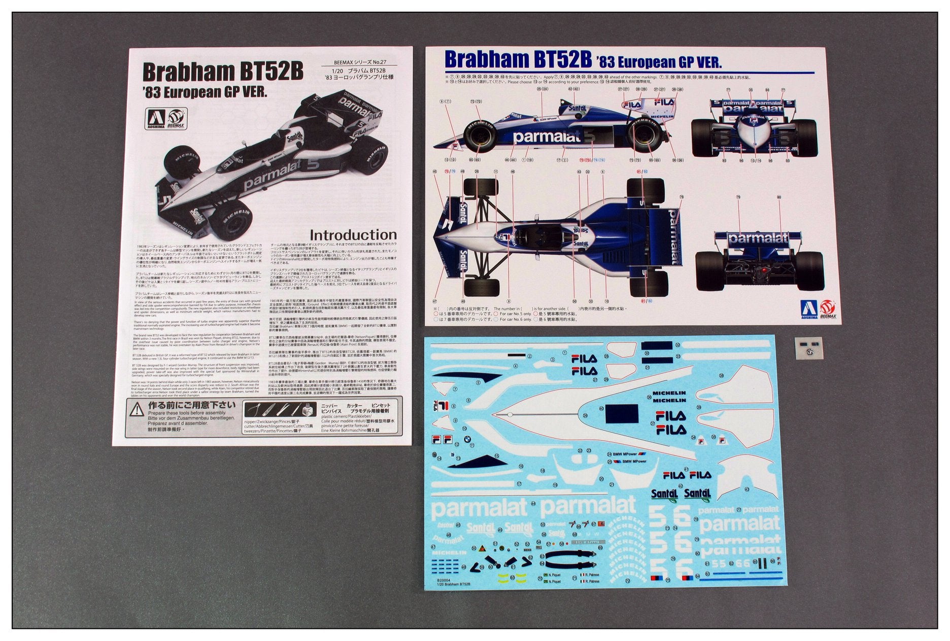 Brabham BT52 ´83 Manaco GP 1:20
