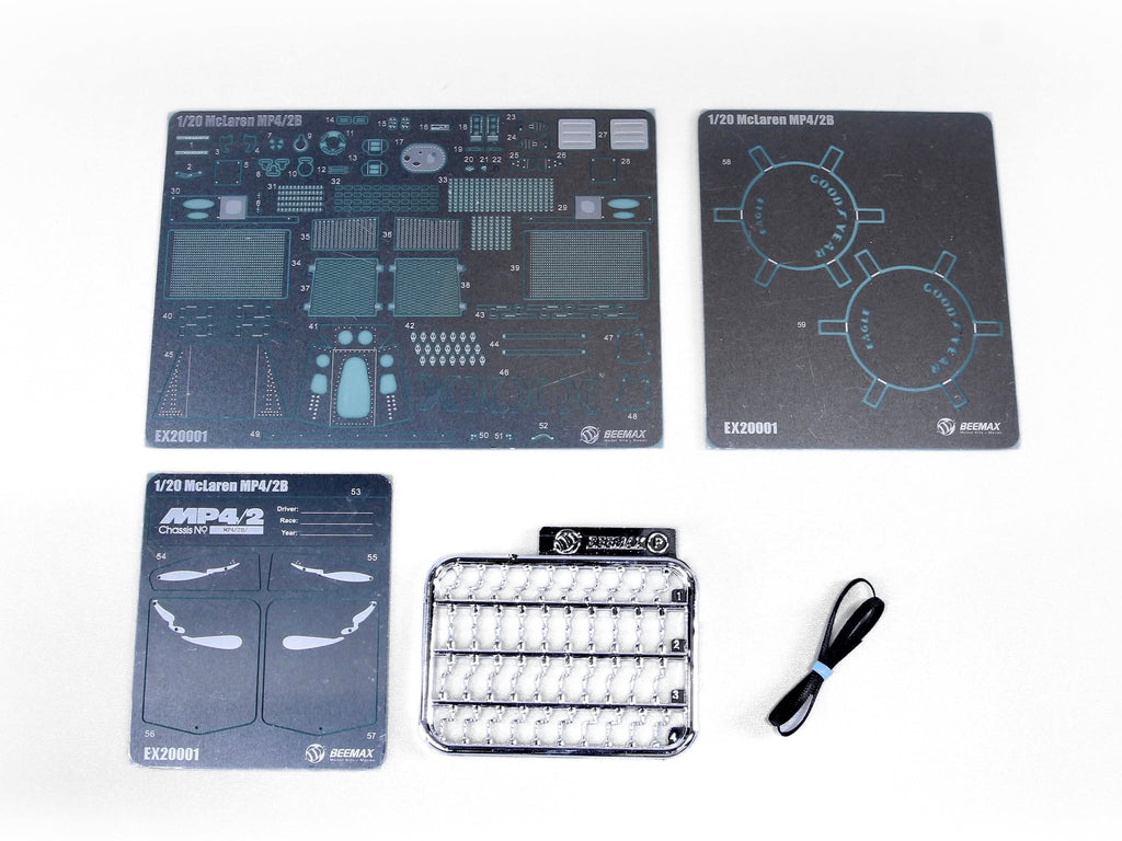 McLaren MP4/2B detail up parts 1:20 Beemax