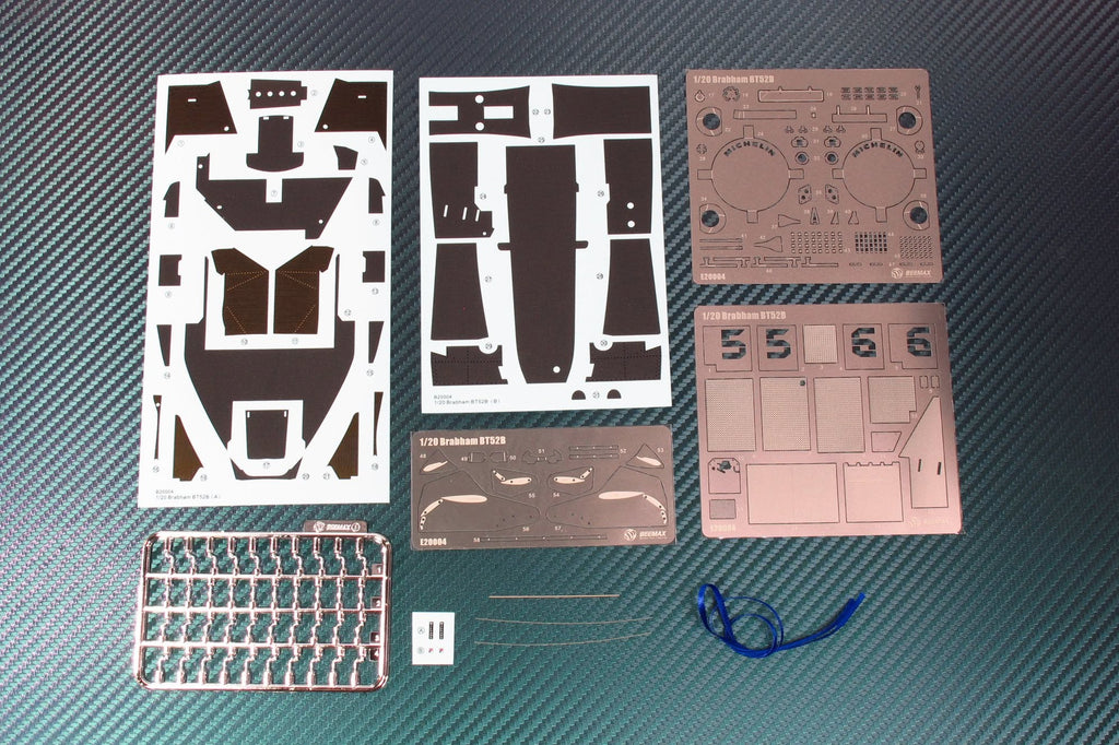 BrabhamBT52 Detail up parts 1:20 Beemax