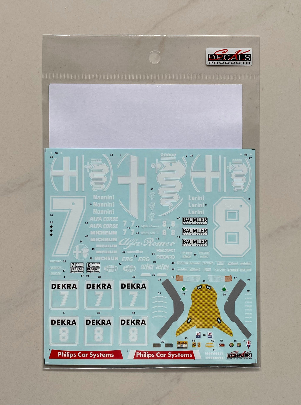 Alfa Romeo 155 V6 Ti 1993 Decal