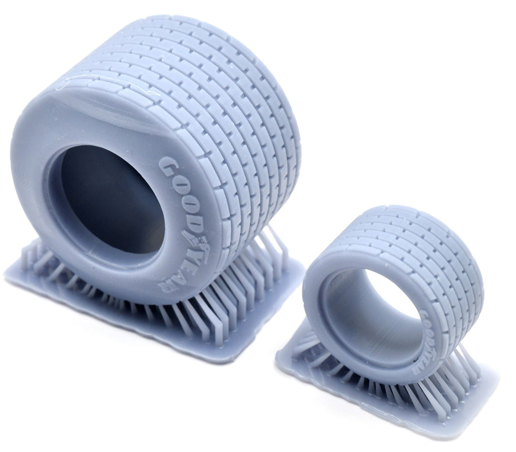 1:20 Tyrrell P34 6 Wheeler - Rain Tyre Set (Tamiya 20053, 20058)