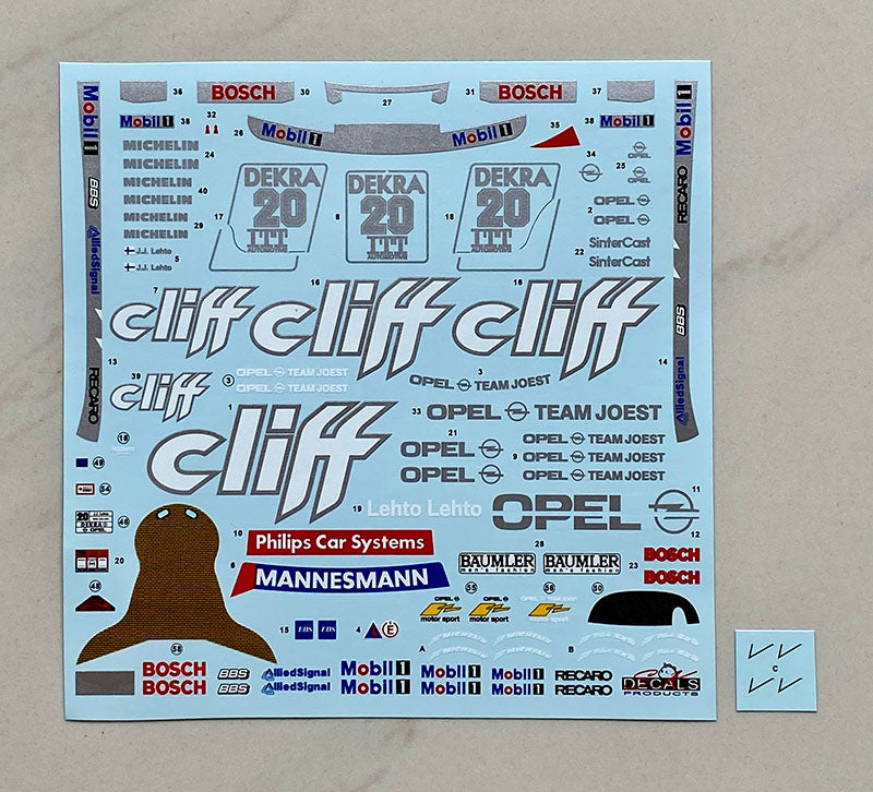 Opel Calibra V6 4X4 DTM Cliff für Tamiya 1:24