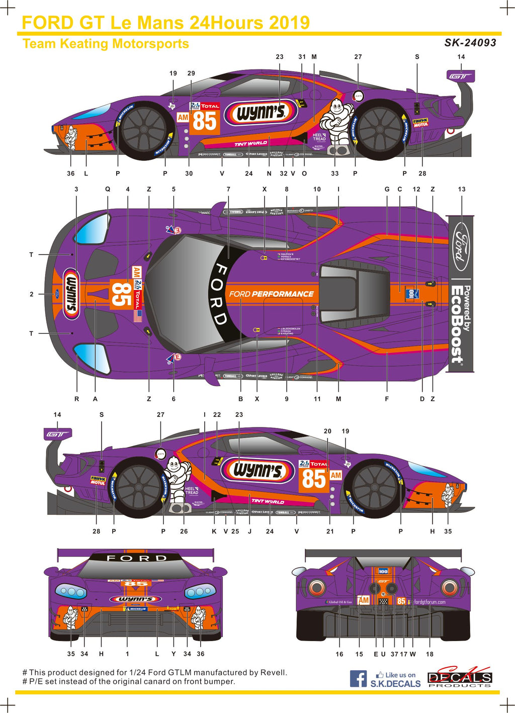 Ford GT LM Wynn's LeMans 24H 2019