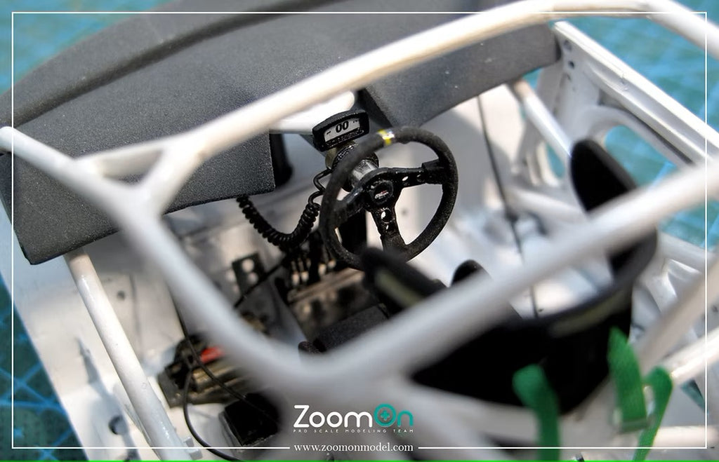 Steering wheel coiled cable -2 pcs/ pack 1:24/1:20