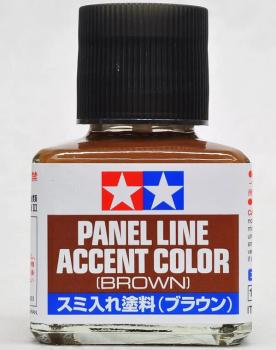 Tamiya Panel Line Accent Color Brown 40ml