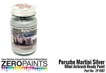 Porsche 911 Martini Silver Paint 60ml